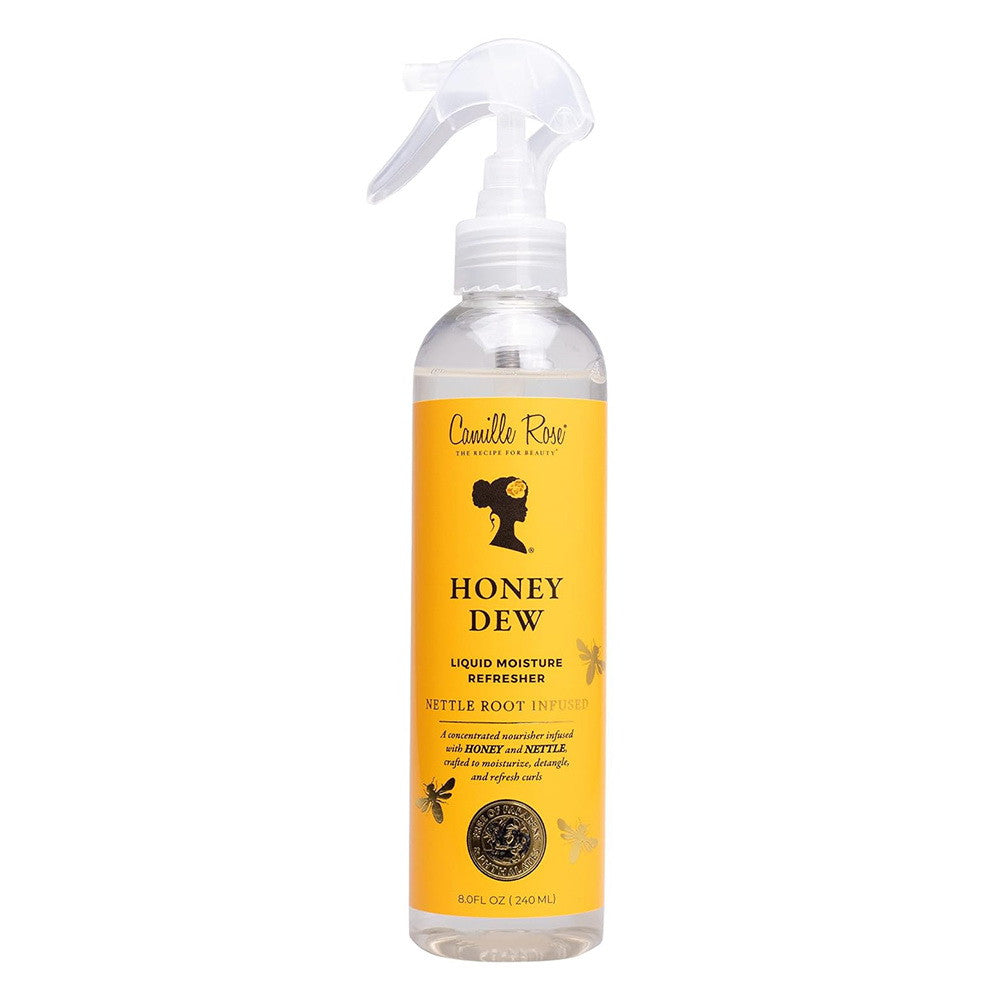 Camille Rose Honey Dew Liquid Moisture Refresher Spray With Honey and Nettle Root, 8 Oz